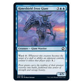 Rimeshield Frost Giant : DUNGEONS & DRAGONS: ADVENTURES IN THE FORGOTTEN REALMS - 069/281