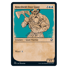 Rimeshield Frost Giant (Showcase) : DUNGEONS & DRAGONS: ADVENTURES IN THE FORGOTTEN REALMS - 310