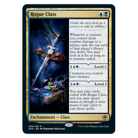 Rogue Class : DUNGEONS & DRAGONS: ADVENTURES IN THE FORGOTTEN REALMS - 230/281