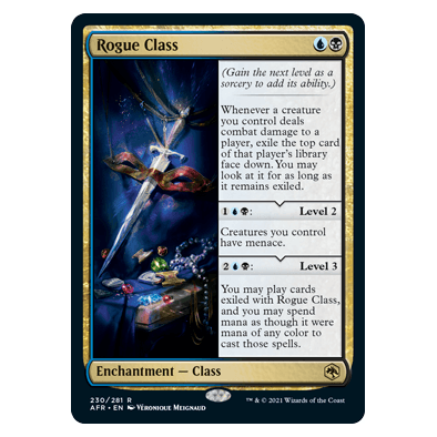 Rogue Class : DUNGEONS & DRAGONS: ADVENTURES IN THE FORGOTTEN REALMS - 230/281