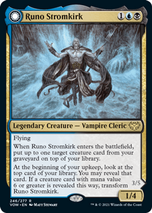 Runo Stromkirk // Krothuss, Lord of the Deep : INNISTRAD CRIMSON VOW - 246/277