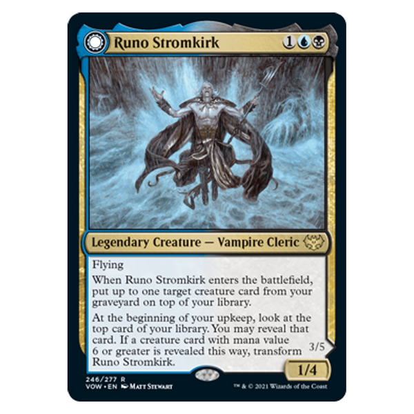 Runo Stromkirk // Krothuss, Lord of the Deep : INNISTRAD CRIMSON VOW - 246/277