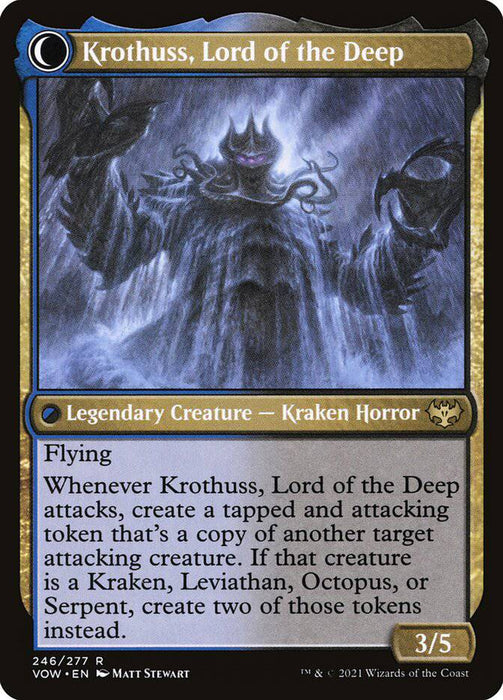 Runo Stromkirk // Krothuss, Lord of the Deep : INNISTRAD CRIMSON VOW - 246/277