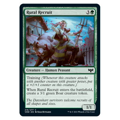Rural Recruit : INNISTRAD CRIMSON VOW - 216/277