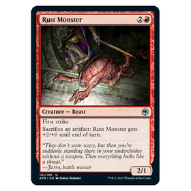 Rust Monster : DUNGEONS & DRAGONS: ADVENTURES IN THE FORGOTTEN REALMS - 161/281