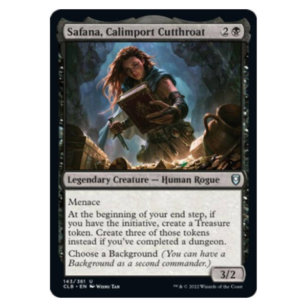 Safana, Calimport Cutthroat : DUNGEONS & DRAGONS: BATTLE FOR BALDUR'S GATE - 143/361