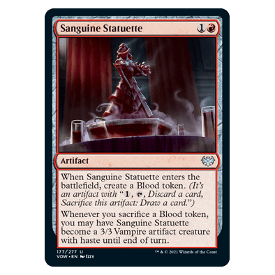 Sanguine Statuette : INNISTRAD CRIMSON VOW - 177/277