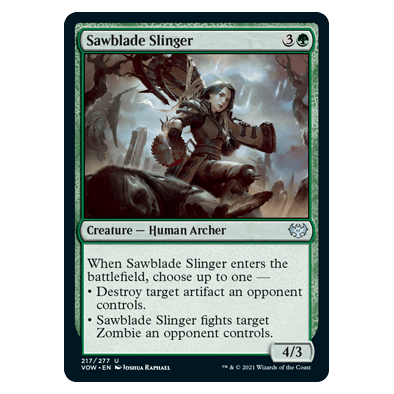 Sawblade Slinger : INNISTRAD CRIMSON VOW - 217/277