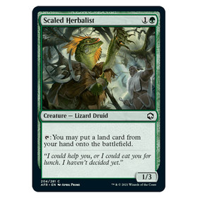 Scaled Herbalist : DUNGEONS & DRAGONS: ADVENTURES IN THE FORGOTTEN REALMS - 204/281
