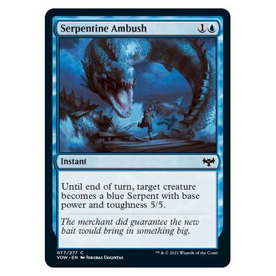 Serpentine Ambush : INNISTRAD CRIMSON VOW - 077/277