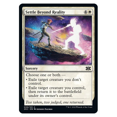 Settle Beyond Reality : DOUBLE MASTERS 2022 - 030/331