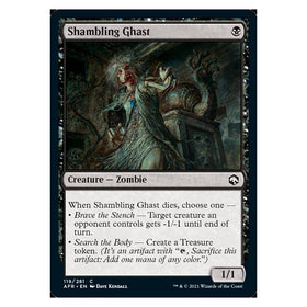 Shambling Ghast : DUNGEONS & DRAGONS: ADVENTURES IN THE FORGOTTEN REALMS - 119/281