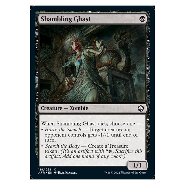 Shambling Ghast : DUNGEONS & DRAGONS: ADVENTURES IN THE FORGOTTEN REALMS - 119/281