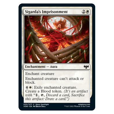 Sigarda's Imprisonment : INNISTRAD CRIMSON VOW - 035/277