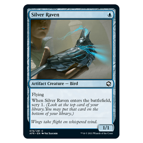 Silver Raven : DUNGEONS & DRAGONS: ADVENTURES IN THE FORGOTTEN REALMS - 074/281