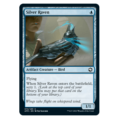 Silver Raven : DUNGEONS & DRAGONS: ADVENTURES IN THE FORGOTTEN REALMS - 074/281