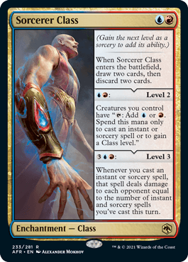 Sorcerer Class : DUNGEONS & DRAGONS: ADVENTURES IN THE FORGOTTEN REALMS - 233/281 - Lockett Labs UK
