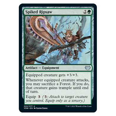 Spiked Ripsaw : INNISTRAD CRIMSON VOW - 220/277