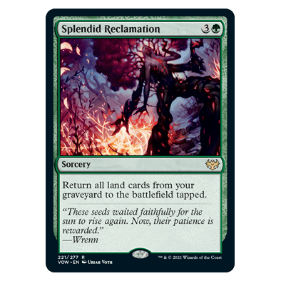 Splendid Reclamation : INNISTRAD CRIMSON VOW - 221/277