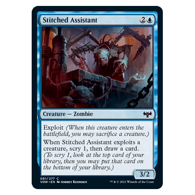 Stitched Assistant : INNISTRAD CRIMSON VOW - 081/277