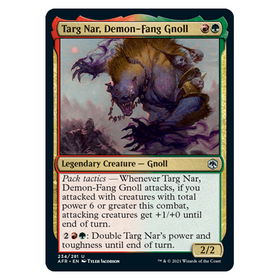 Targ Nar, Demon-Fang Gnoll : DUNGEONS & DRAGONS: ADVENTURES IN THE FORGOTTEN REALMS - 234/281