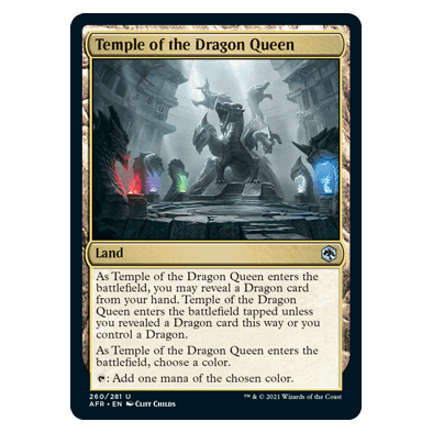 Temple of the Dragon Queen : DUNGEONS & DRAGONS: ADVENTURES IN THE FORGOTTEN REALMS - 260/281