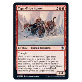 Tiger-Tribe Hunter : DUNGEONS & DRAGONS: ADVENTURES IN THE FORGOTTEN REALMS - 163/281