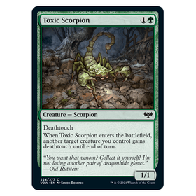 Toxic Scorpion : INNISTRAD CRIMSON VOW - 224/277