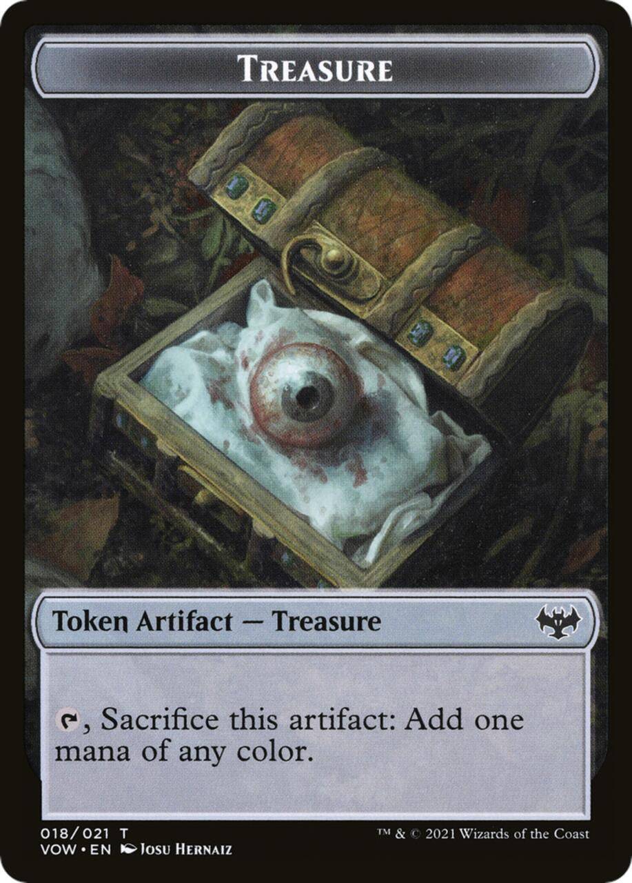 Treasure Token : INNISTRAD CRIMSON VOW - 018/021 - Lockett Labs UK