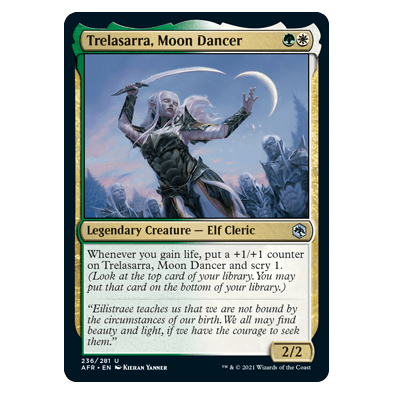 Trelasarra, Moon Dancer : DUNGEONS & DRAGONS: ADVENTURES IN THE FORGOTTEN REALMS - 236/281