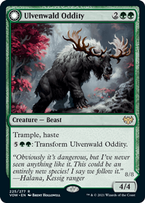 Ulvenwald Oddity // Ulvenwald Behemoth : INNISTRAD CRIMSON VOW - 225/277