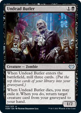 Undead Butler :  INNISTRAD CRIMSON VOW - 133/277