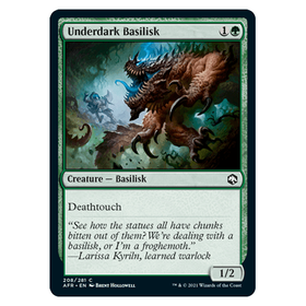 Underdark Basilisk : DUNGEONS & DRAGONS: ADVENTURES IN THE FORGOTTEN REALMS - 208/281