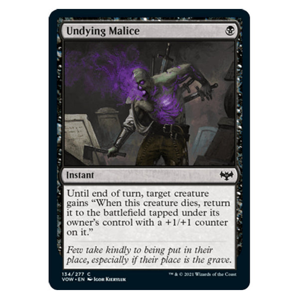 Undying Malice : INNISTRAD CRIMSON VOW - 134/277