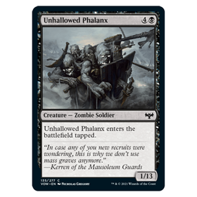 Unhallowed Phalanx : INNISTRAD CRIMSON VOW - 135/277
