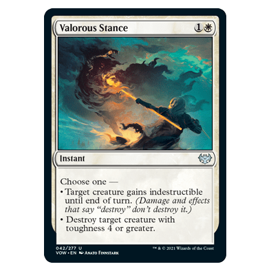 Valorous Stance : INNISTRAD CRIMSON VOW - 042/277