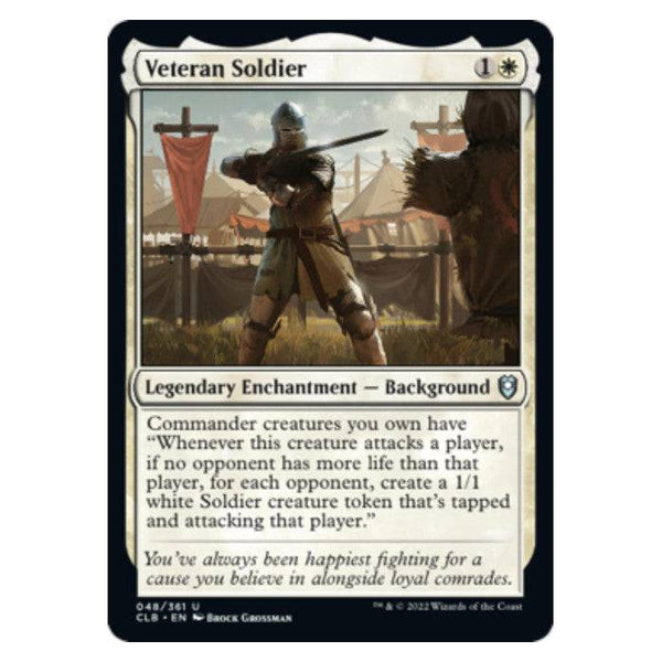 Veteran Soldier : DUNGEONS & DRAGONS: BATTLE FOR BALDUR'S GATE - 048/361