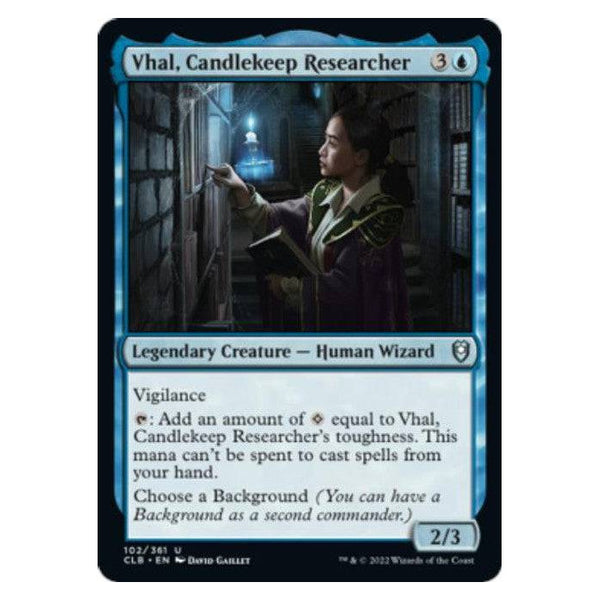 Vhal, Candlekeep Researcher : DUNGEONS & DRAGONS: BATTLE FOR BALDUR'S GATE - 102/361