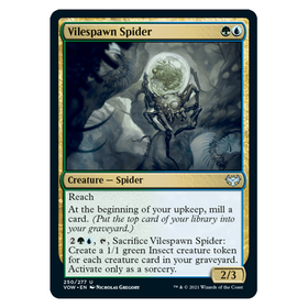 Vilespawn Spider : INNISTRAD CRIMSON VOW - 250/277