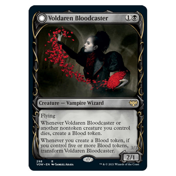 Voldaren Bloodcaster // Bloodbat Summoner : INNISTRAD CRIMSON VOW - 298
