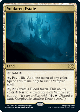 Voldaren Estate : INNISTRAD CRIMSON VOW - 267/277 - Lockett Labs UK