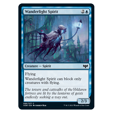 Wanderlight Spirit : INNISTRAD CRIMSON VOW - 086/277