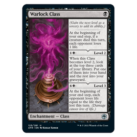 Warlock Class : DUNGEONS & DRAGONS: ADVENTURES IN THE FORGOTTEN REALMS - 125/281