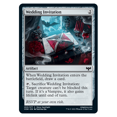 Wedding Invitation : INNISTRAD CRIMSON VOW - 260/277