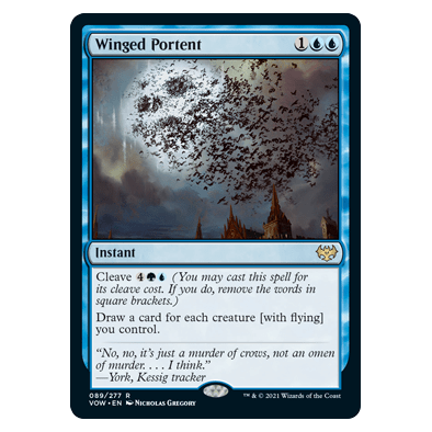 Winged Portent : INNISTRAD CRIMSON VOW - 089/277