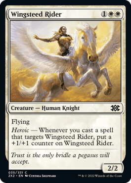 Wingsteed Rider (FOIL) : DOUBLE MASTERS 2022 - 035/331 - Lockett Labs UK