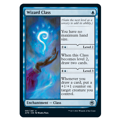 Wizard Class : DUNGEONS & DRAGONS: ADVENTURES IN THE FORGOTTEN REALMS - 081/281