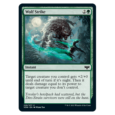 Wolf Strike : INNISTRAD CRIMSON VOW - 228/277