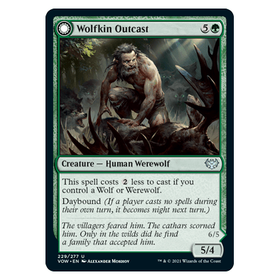 Wolfkin Outcast // Wedding Crasher : INNISTRAD CRIMSON VOW - 229/277