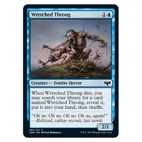 Wretched Throng : INNISTRAD CRIMSON VOW - 091/277